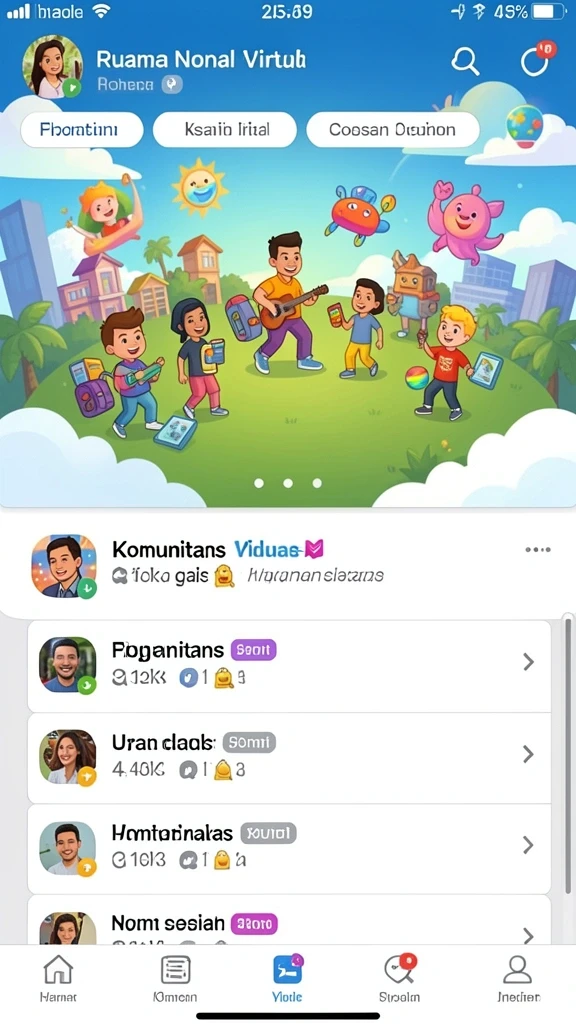 Screenshot fitur multiplayer yang memperlihatkan kompetisi seru.