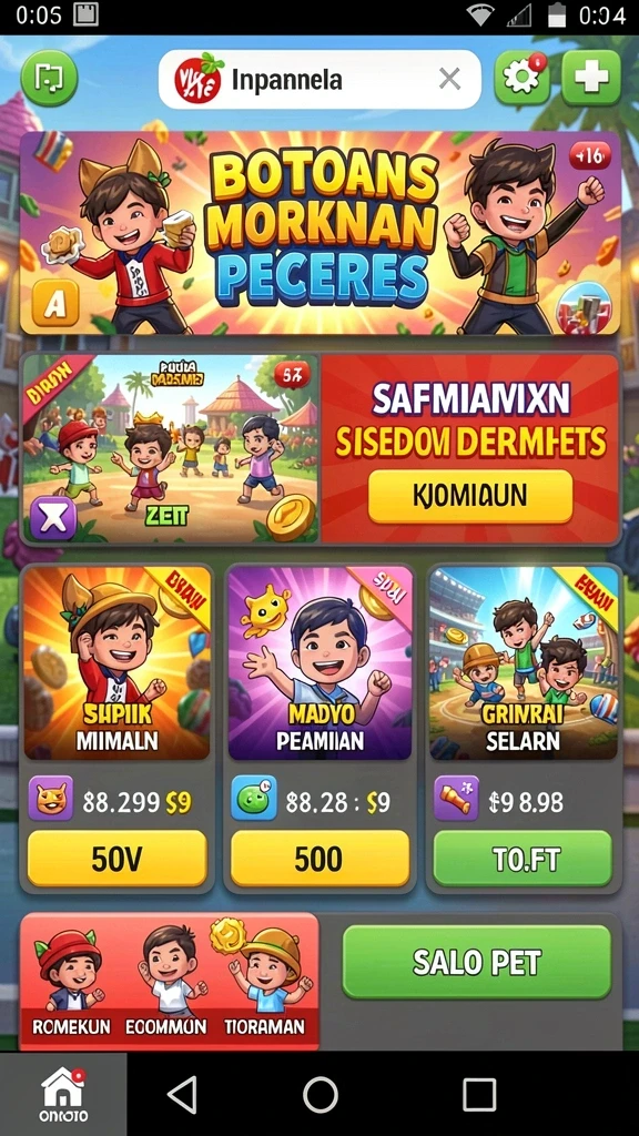 Tampilan antarmuka yang menarik dan mudah dipahami.