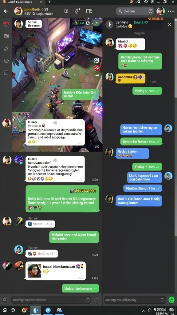 Tampilan antarmuka yang modern dan menarik.