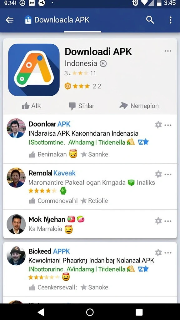Tampilan antarmuka yang menarik dan sederhana.