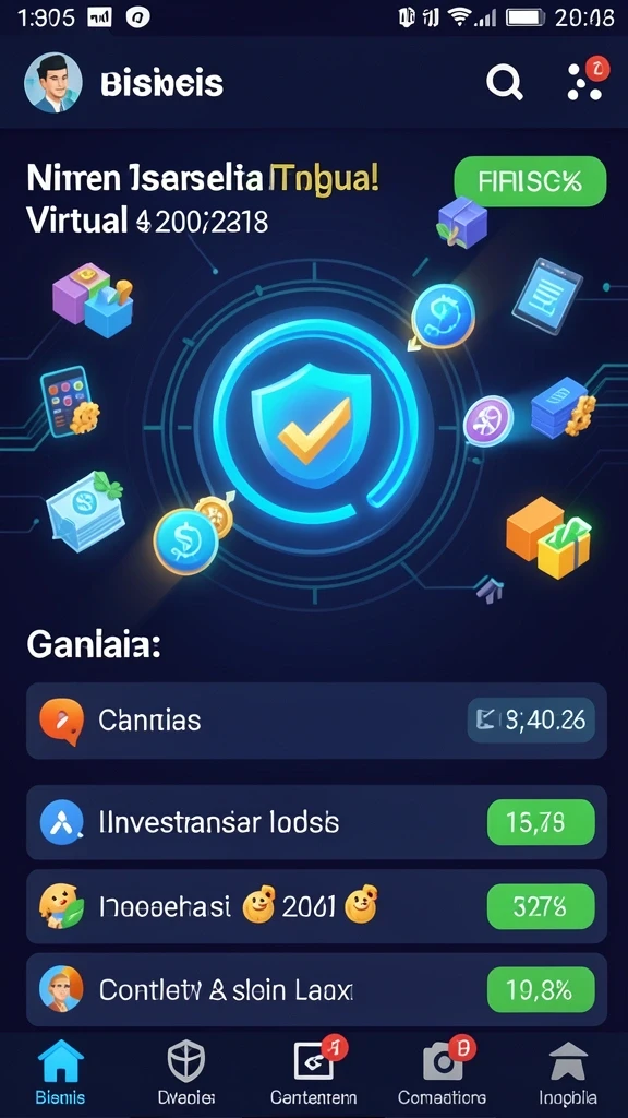 Screenshot menampilkan karakter utama di tengah petualangan.