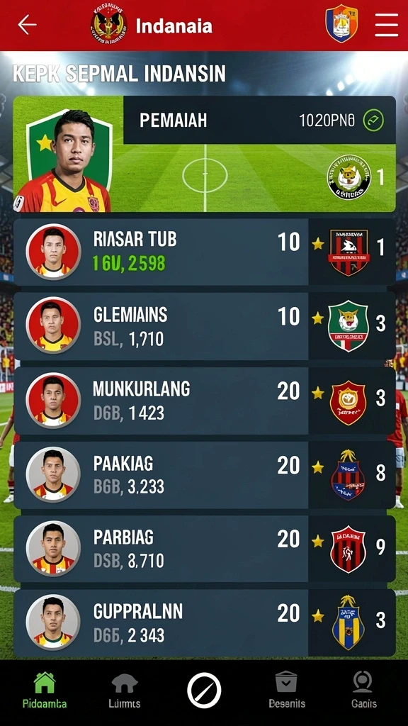Tampilan antarmuka yang intuitif dan menarik.