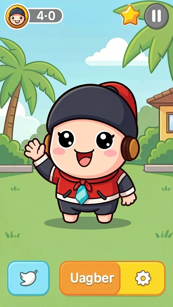 Gambaran grafik yang menarik dan detail dunia game.