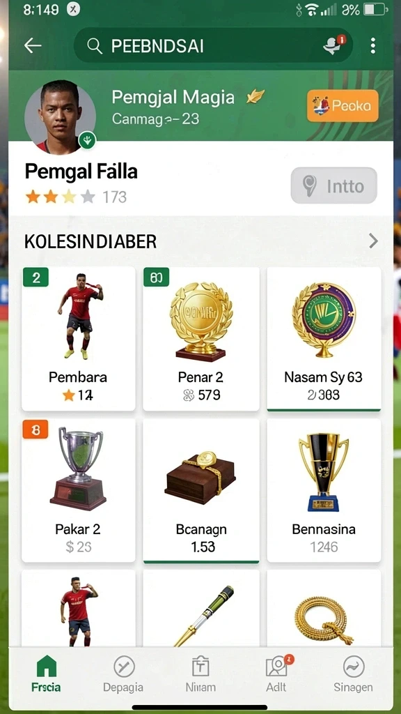 Berbagai pilihan game yang tersedia untuk semua usia.