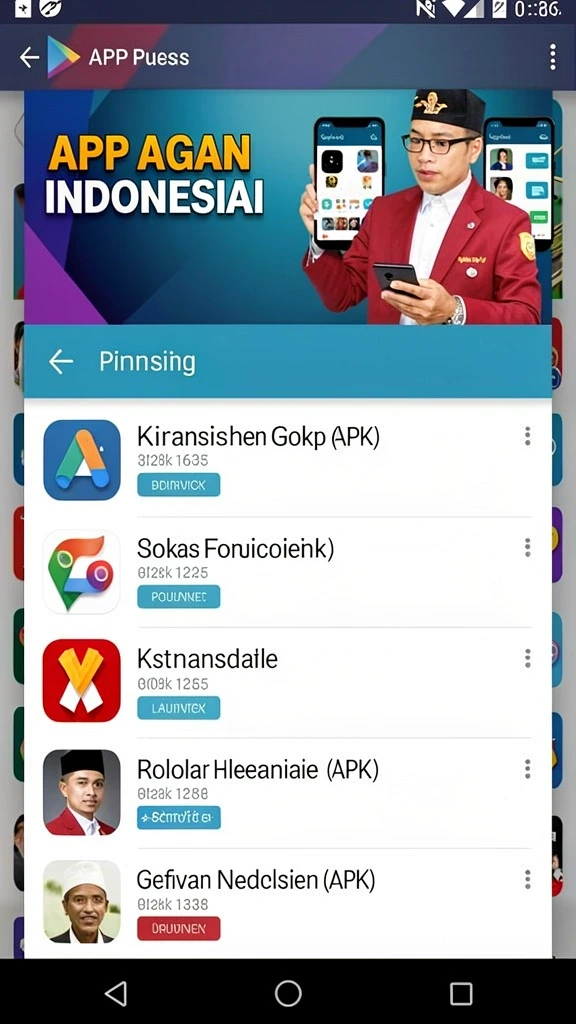 Screenshot fitur permainan yang mendebarkan.
