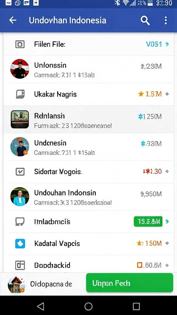 Tampilan antarmuka pengguna yang intuitif dan mudah digunakan.