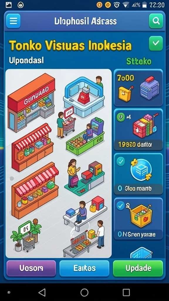 Mode permainan multiplayer yang seru dan kompetitif.