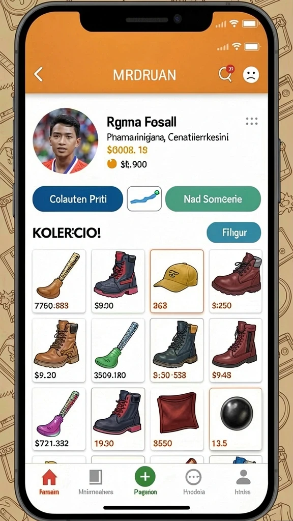 Tampilan awal aplikasi JAVASLOT88 yang menarik.