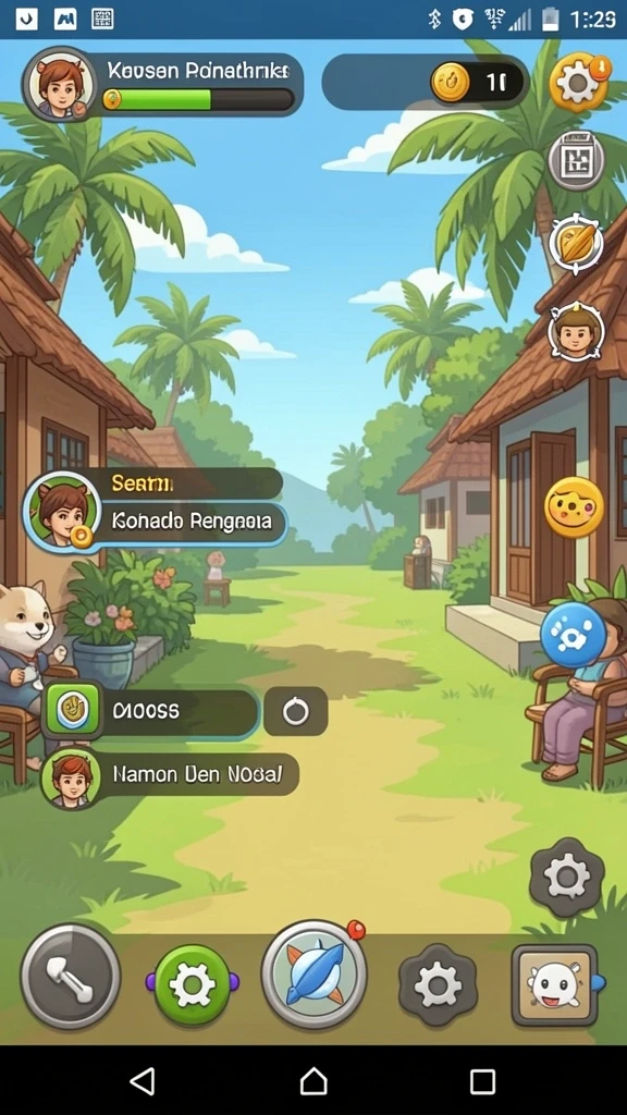 Tampilan antarmuka yang modern dan menarik.