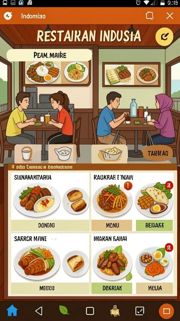 Interaksi dengan pemain lain yang seru.