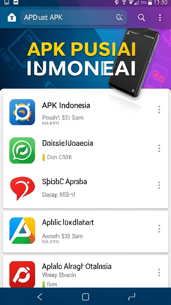 Tampilan awal yang menarik dengan karakter yang colorful.
