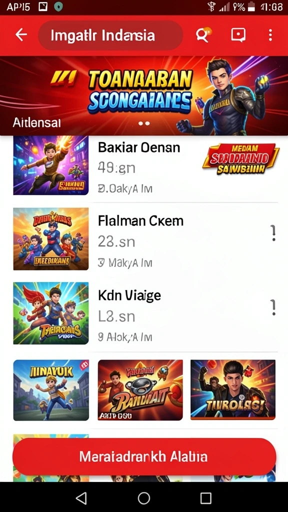 Tampilan antarmuka pengguna yang intuitif dan mudah dinavigasi.