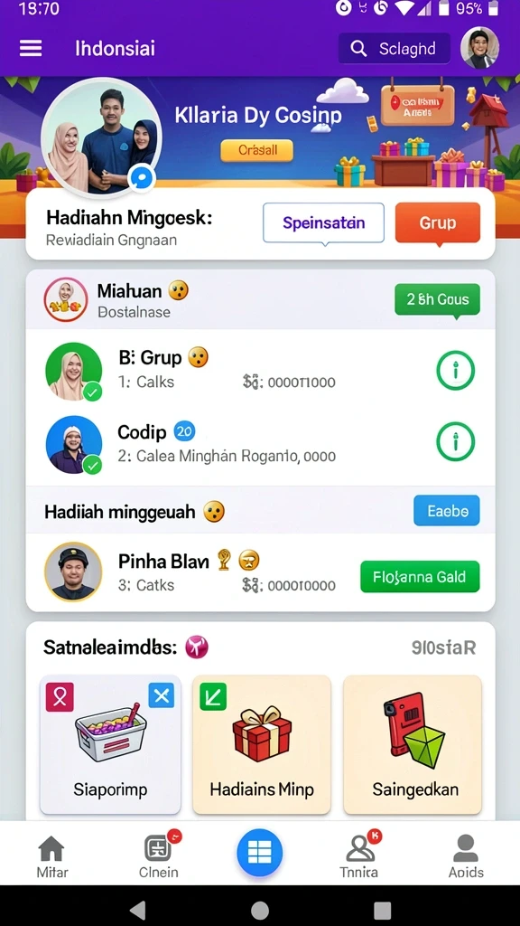 Grafis kualitas tinggi yang memikat dan mengasyikkan.