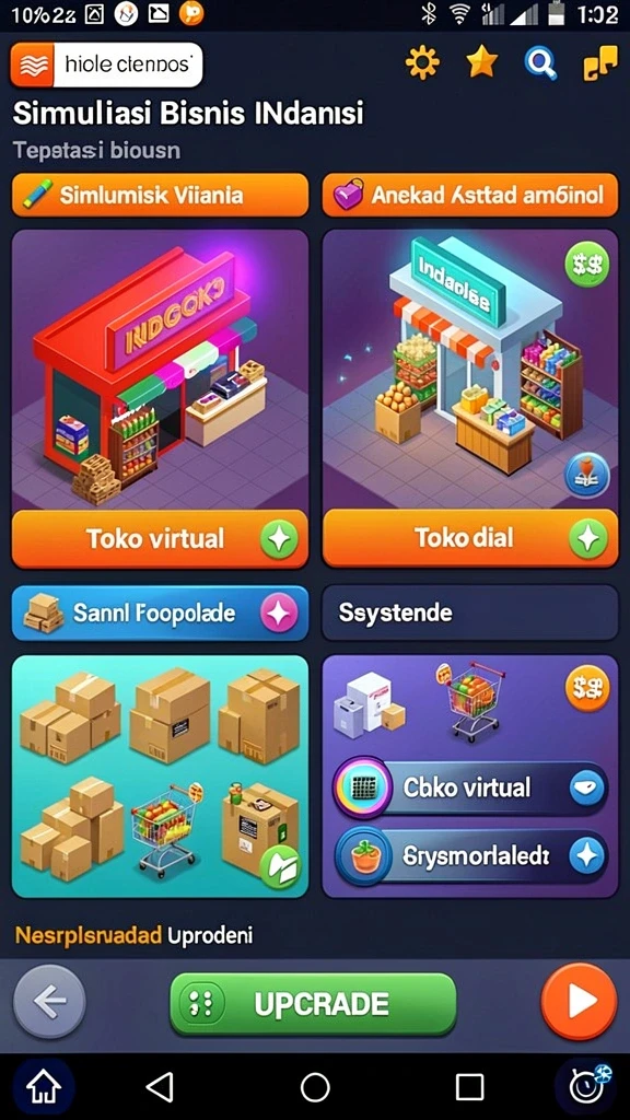 Tampilan antarmuka yang menarik dan user-friendly.
