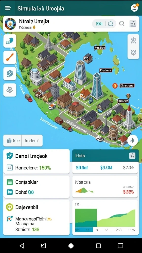Tampilan antarmuka yang intuitif dan menarik.