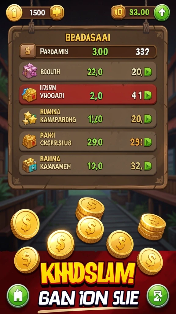 Visual grafis yang menakjubkan dalam level terbaru.
