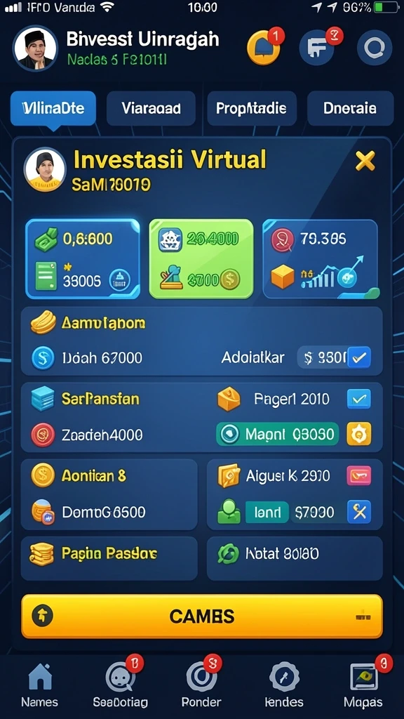 Tampilan antarmuka yang intuitif dan mudah digunakan.