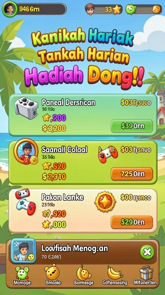 Gameplay yang seru dan menantang dengan grafik yang memukau.