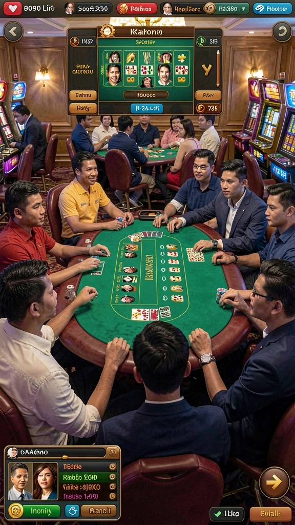 Lingkungan game yang luas dan penuh detail.