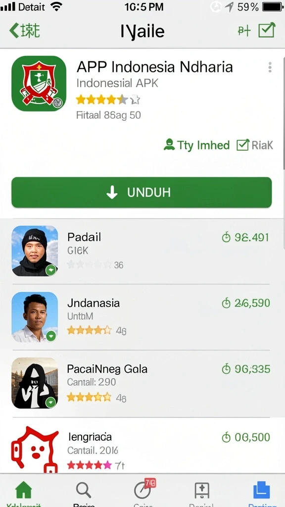 Adegan seru saat menyelesaikan tantangan dalam permainan.