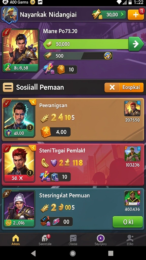 Tampilan grafis yang memukau dan detail.