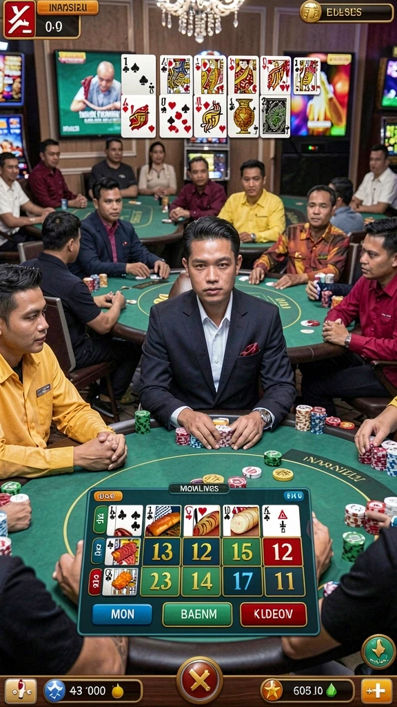 Screenshot gameplay yang mendebarkan.