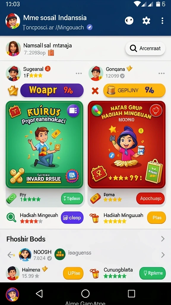 Tangkapan layar menampilkan misi penuh aksi dalam game.