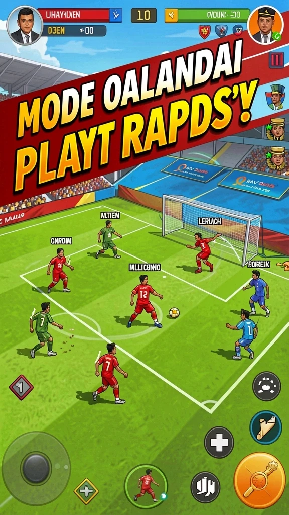 Tangkapan layar kedua menggambarkan salah satu level menantang dengan rintangan.