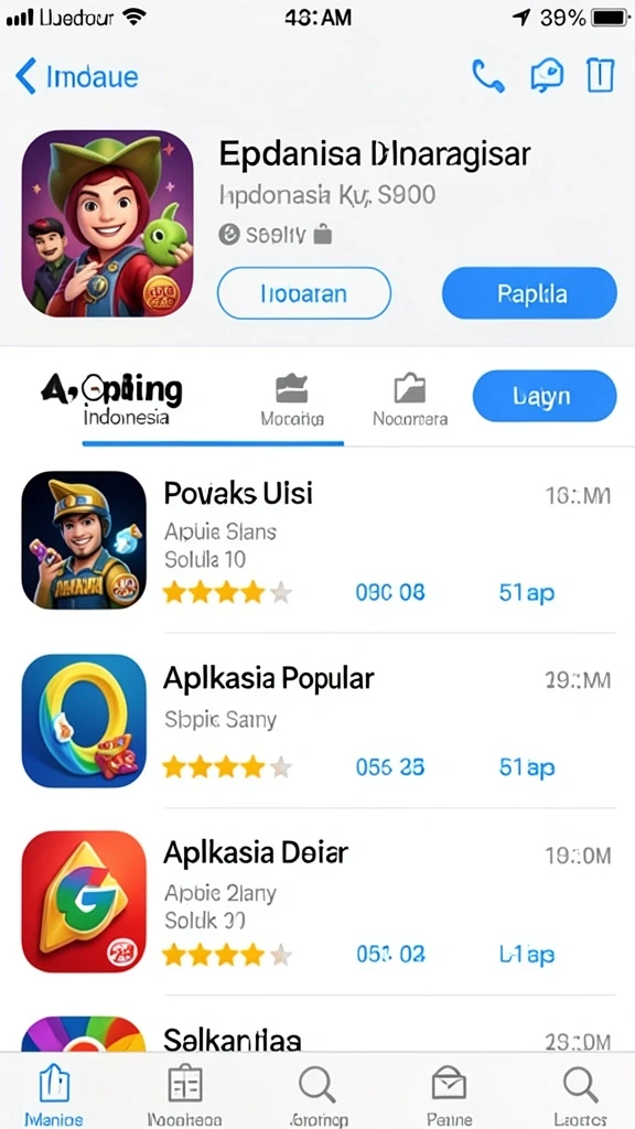 Pengaturan misi yang penuh tantangan dan seru.