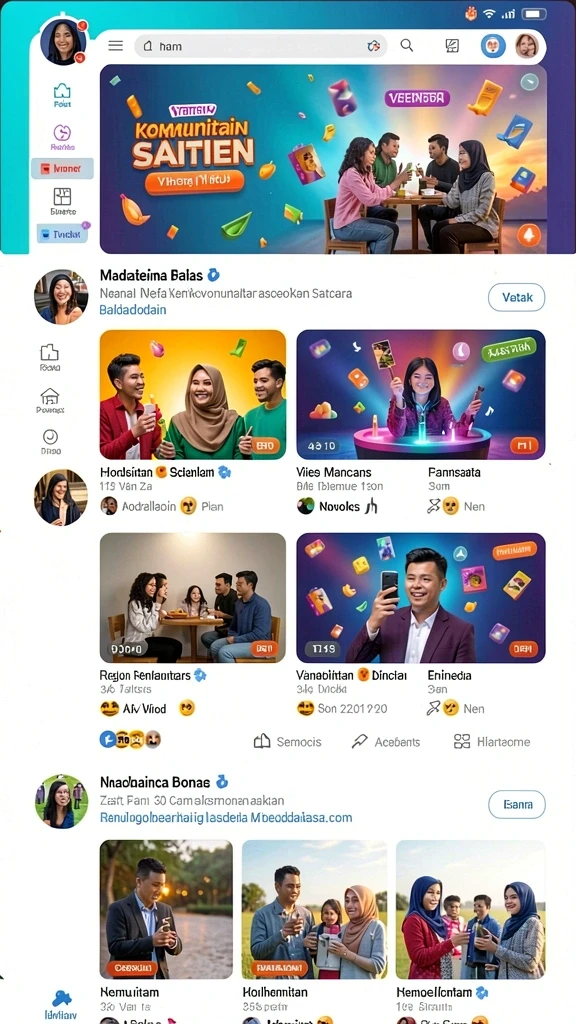 Tampilan antarmuka yang menarik dan user-friendly.