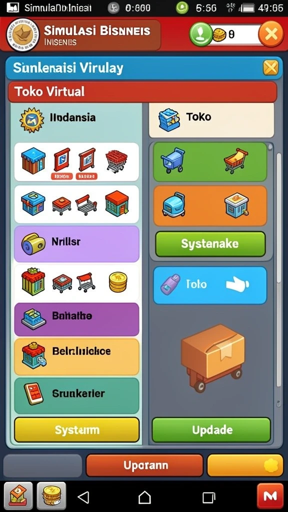 Screenshot fitur permainan yang penuh aksi.